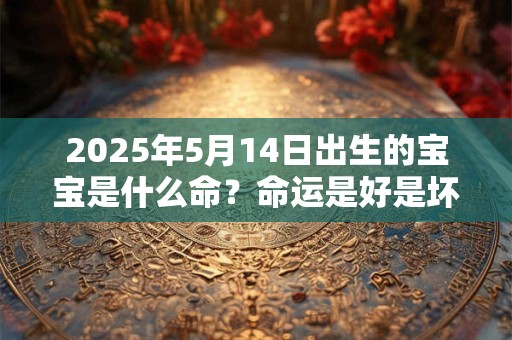 2025年5月14日出生的宝宝是什么命？命运是好是坏？