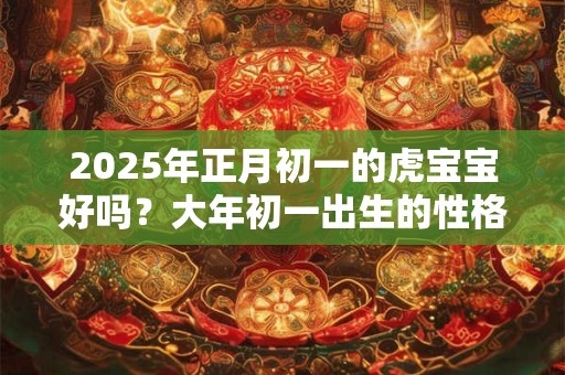 2025年正月初一的虎宝宝好吗？大年初一出生的性格