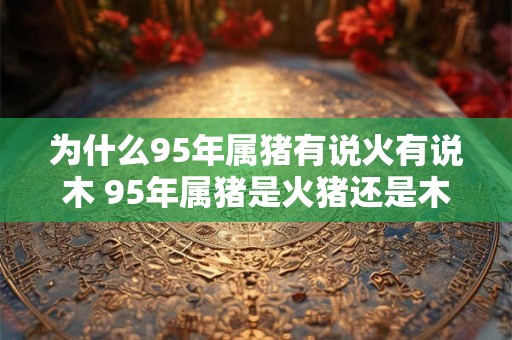 为什么95年属猪有说火有说木 95年属猪是火猪还是木猪