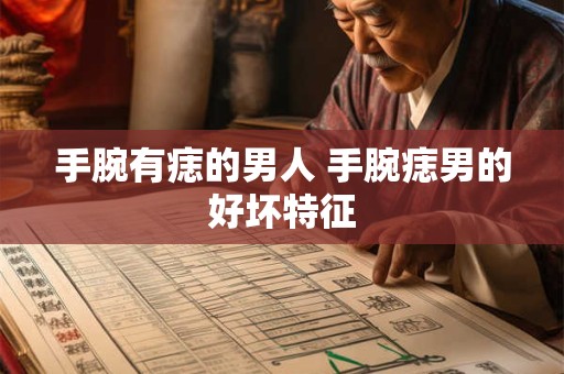 手腕有痣的男人 手腕痣男的好坏特征