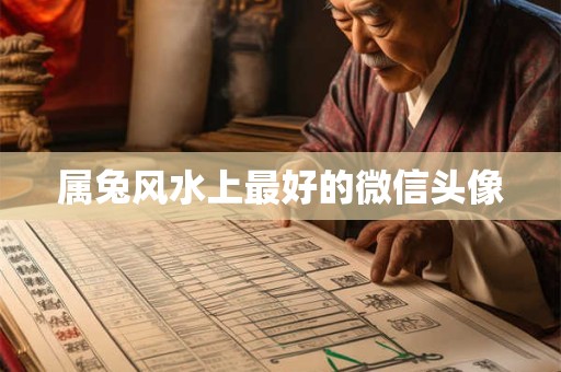 属兔风水上最好的微信头像