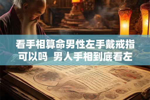 看手相算命男性左手戴戒指可以吗  男人手相到底看左手还是右手