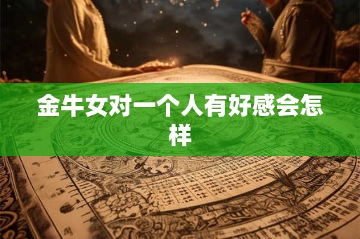 金牛女对一个人有好感会怎样