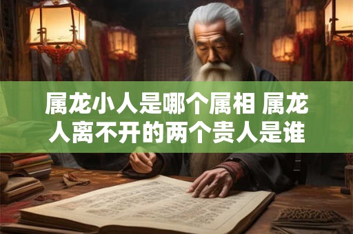 属龙小人是哪个属相 属龙人离不开的两个贵人是谁