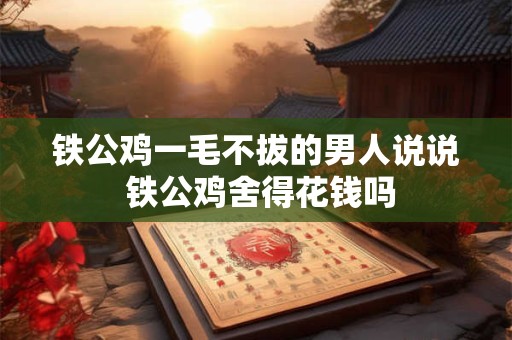 铁公鸡一毛不拔的男人说说 铁公鸡舍得花钱吗