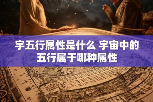 宇五行属性是什么 宇宙中的五行属于哪种属性 宇五行属性是什么 宇宙中的五行属于哪种属性