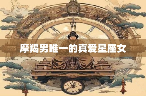 摩羯男唯一的真爱星座女