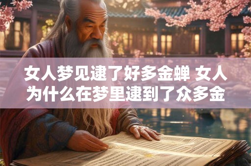 女人梦见逮了好多金蝉 女人为什么在梦里逮到了众多金蝉