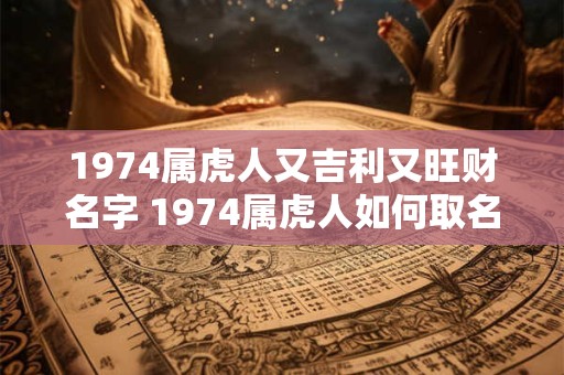 1974属虎人又吉利又旺财名字 1974属虎人如何取名旺财又吉利