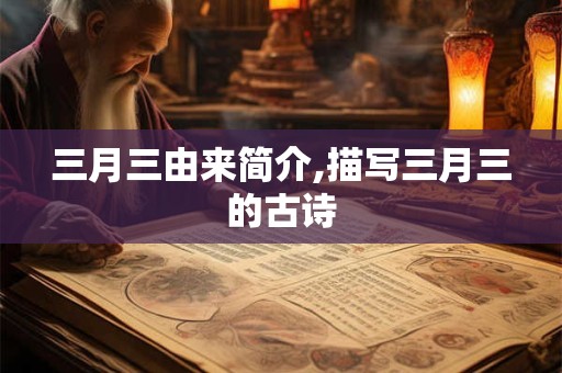三月三由来简介,描写三月三的古诗