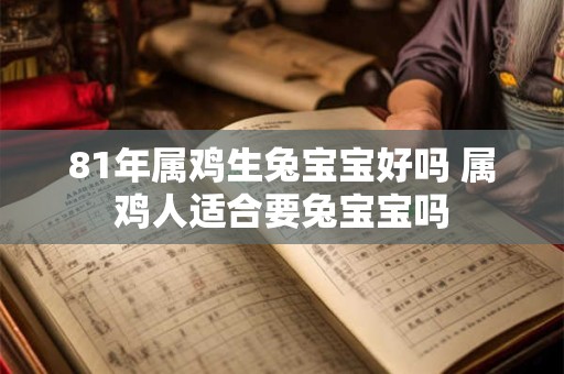 81年属鸡生兔宝宝好吗 属鸡人适合要兔宝宝吗