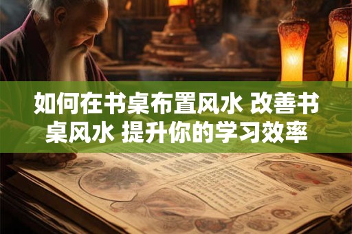 如何在书桌布置风水 改善书桌风水 提升你的学习效率！