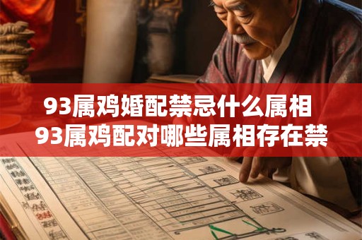 93属鸡婚配禁忌什么属相 93属鸡配对哪些属相存在禁忌