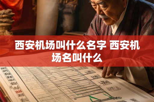 西安机场叫什么名字 西安机场名叫什么