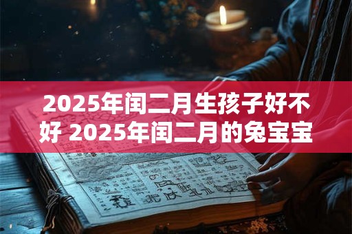 2025年闰二月生孩子好不好 2025年闰二月的兔宝宝取名