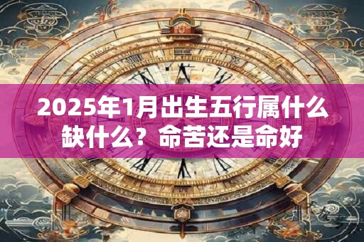 2025年1月出生五行属什么缺什么？命苦还是命好