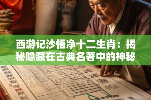 西游记沙悟净十二生肖：揭秘隐藏在古典名著中的神秘密码