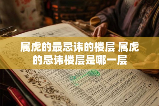 属虎的最忌讳的楼层 属虎的忌讳楼层是哪一层