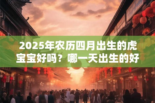 2025年农历四月出生的虎宝宝好吗？哪一天出生的好