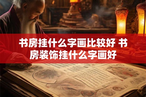 书房挂什么字画比较好 书房装饰挂什么字画好