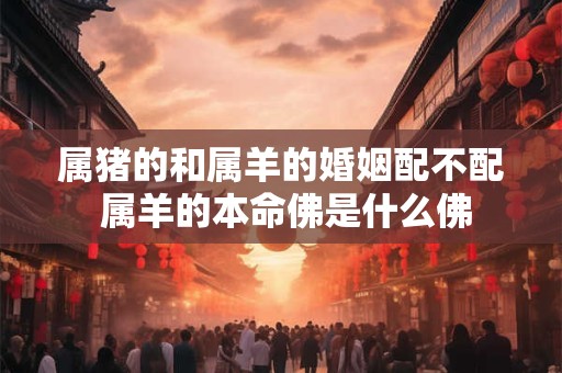 属猪的和属羊的婚姻配不配 属羊的本命佛是什么佛