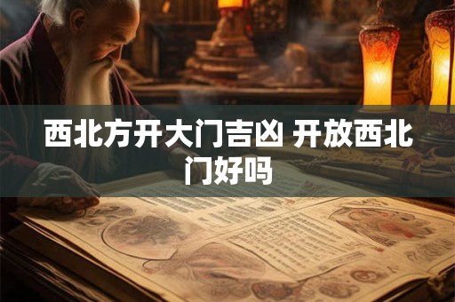 西北方开大门吉凶 开放西北门好吗