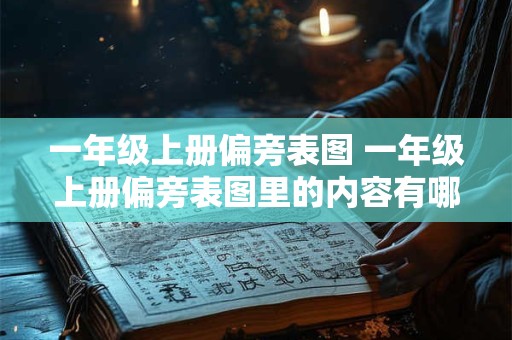 一年级上册偏旁表图 一年级上册偏旁表图里的内容有哪些
