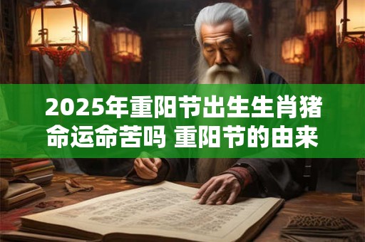 2025年重阳节出生生肖猪命运命苦吗 重阳节的由来