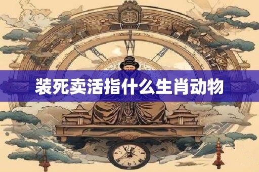 装死卖活指什么生肖动物 装死卖活指什么生肖动物