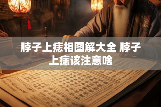 脖子上痣相图解大全 脖子上痣该注意啥