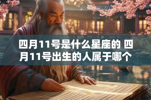 四月11号是什么星座的 四月11号出生的人属于哪个星座