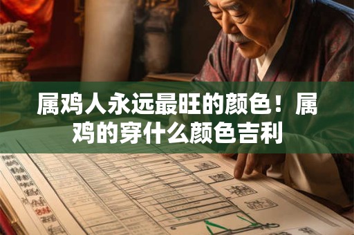 属鸡人永远最旺的颜色!属鸡的穿什么颜色吉利 属鸡人永远最旺的颜色!属鸡的穿什么颜色吉利