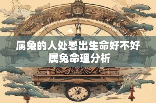属兔的人处暑出生命好不好 属兔命理分析