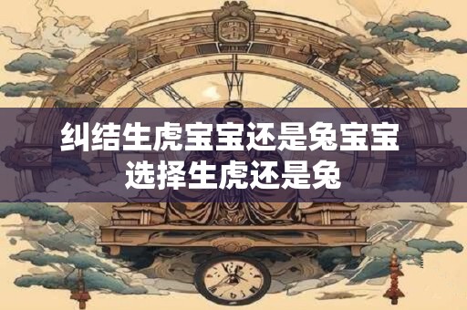 纠结生虎宝宝还是兔宝宝 选择生虎还是兔
