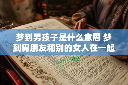 梦到男孩子是什么意思 梦到男朋友和别的女人在一起