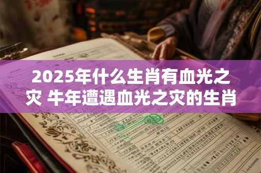 2025年什么生肖有血光之灾 牛年遭遇血光之灾的生肖