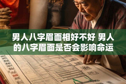 详细阅读:男人八字眉面相好不好 男人的八字眉面是否会影响命运 男人八字眉面相好不好 男人的八字眉面是否会影响命运
