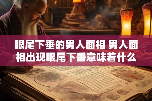 眼尾下垂的男人面相 男人面相出现眼尾下垂意味着什么