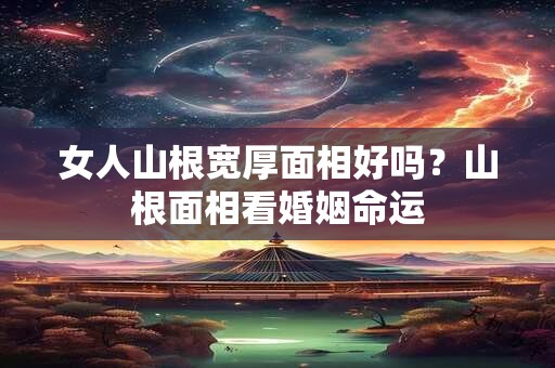 女人山根宽厚面相好吗？山根面相看婚姻命运