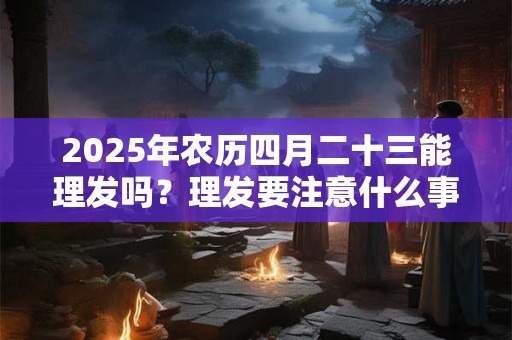 2025年农历四月二十三能理发吗？理发要注意什么事项？