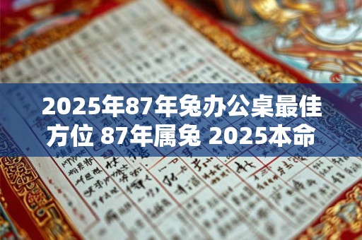 2025年87年兔办公桌最佳方位 87年属兔 2025本命年办公桌怎么放
