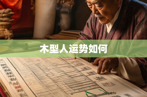 木型人运势如何