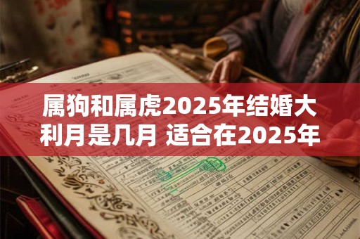 属狗和属虎2025年结婚大利月是几月 适合在2025年结婚吗