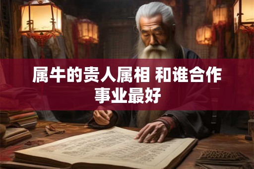属牛的贵人属相 和谁合作事业最好