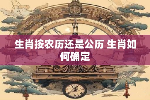 详细阅读:生肖按农历还是公历 生肖如何确定 生肖按农历还是公历 生肖如何确定