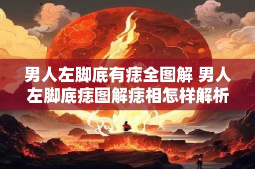 男人左脚底有痣全图解 男人左脚底痣图解痣相怎样解析 男人左脚底有痣全图解 男人左脚底痣图解痣相怎样解析