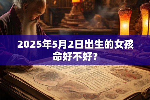 2025年5月2日出生的女孩命好不好？