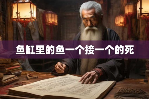 鱼缸里的鱼一个接一个的死