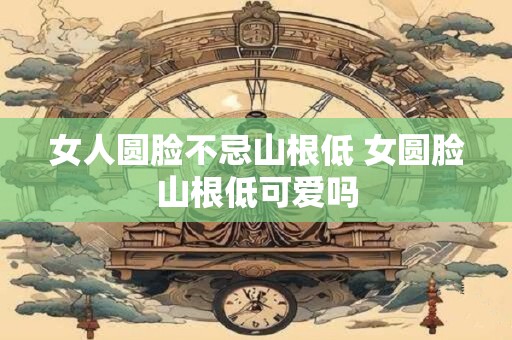 女人圆脸不忌山根低 女圆脸山根低可爱吗