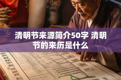 清明节来源简介50字 清明节的来历是什么 清明节来源简介50字 清明节的来历是什么